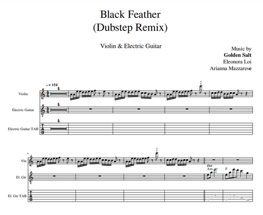 Black Feather (Dubstep Remix) - Golden Salt