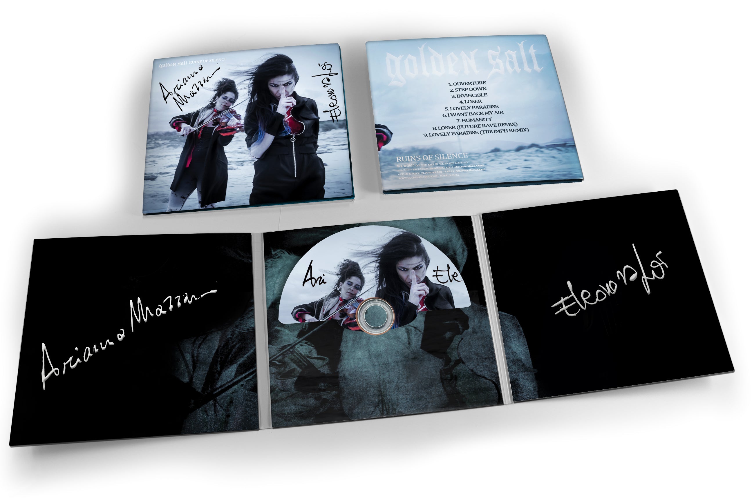 CDs COMPLETE COLLECTION - AUTOGRAPHED – Golden Salt Shop