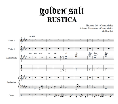 Rustica - Golden Salt | Sheet Music & Chords