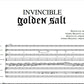 Invincible - Golden Salt Sheet Music and Chords