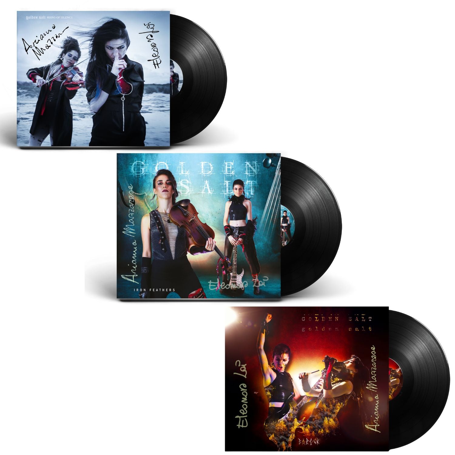 VINYLS COMPLETE COLLECTION - AUTOGRAPHED – Golden Salt Shop